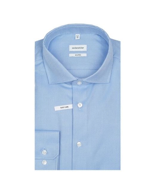 Seidensticker Рубашка размер 40 синий