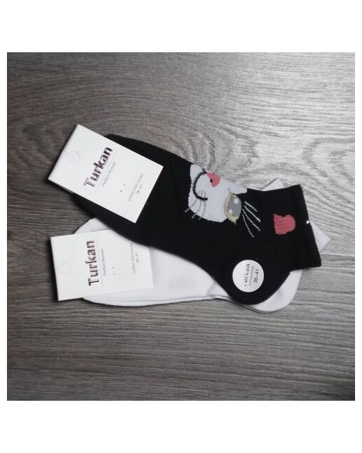 Turkan носки укороченные быстросохнущие размер 36-41 черный