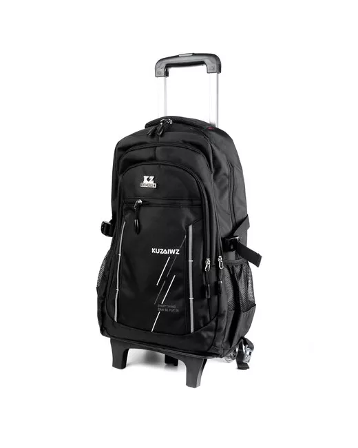 Green Bag Чемодан-рюкзак светоотражающие элементы 50 л размер M черный