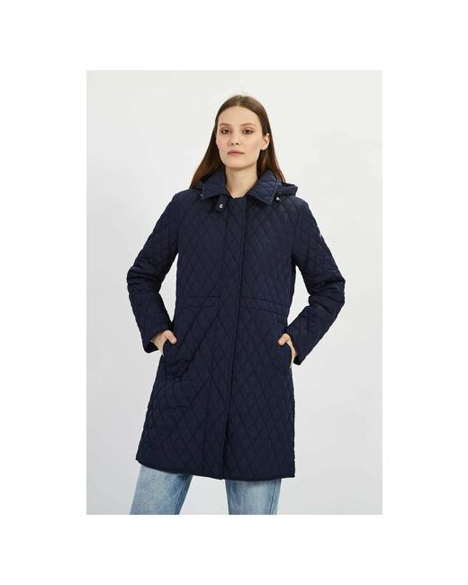 Baon Куртка демисезон/лето удлиненная силуэт прямой капюшон съемный размер 44