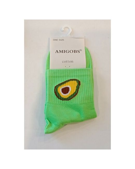 Amigobs носки размер 36-41 зеленый