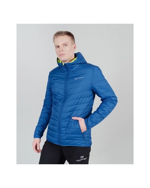 Nordski Куртка силуэт прямой съемный капюшон карманы водонепроницаемая ветрозащитная утепленная размер 48/M