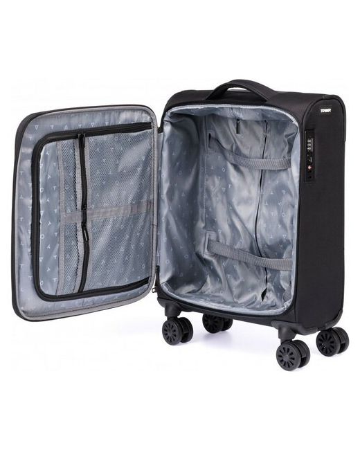 Torber Умный чемодан текстиль нейлон водонепроницаемый адресная бирка 32 л размер S