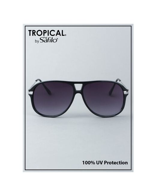 Tropical Солнцезащитные очки авиаторы оправа с защитой от УФ градиентные для