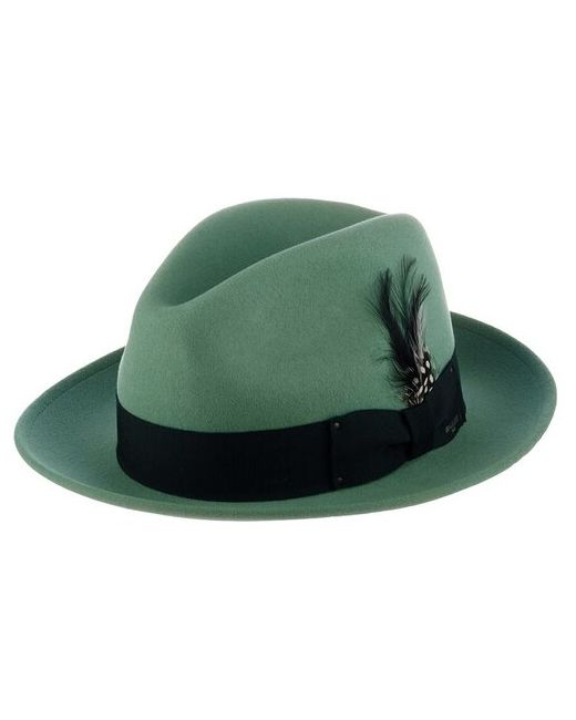 Bailey Шляпа федора утепленная размер 59 зеленый