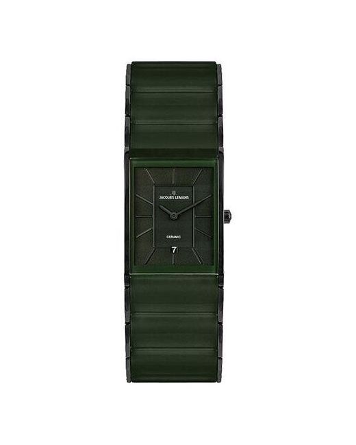 Jacques Lemans Наручные часы High Tech Ceramic 1-1939I зеленый