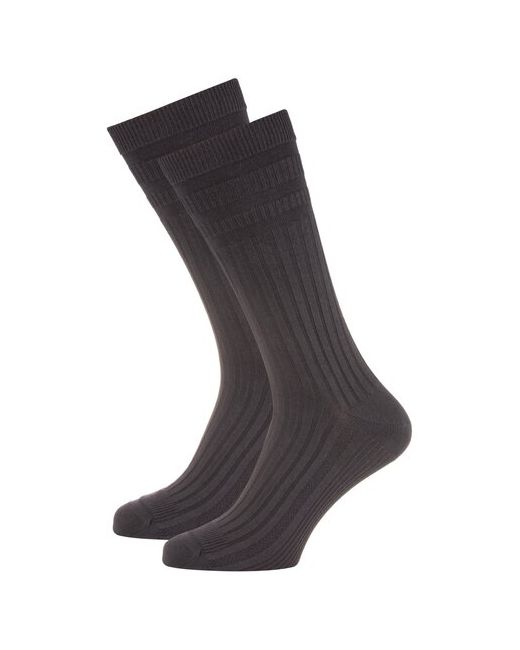 Norfolk Socks Носки унисекс 2 пары высокие воздухопроницаемые ослабленная резинка износостойкие размер 43-46