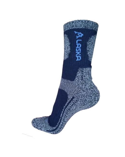 Komax носки 1 пара высокие размер 42-48 синий черный