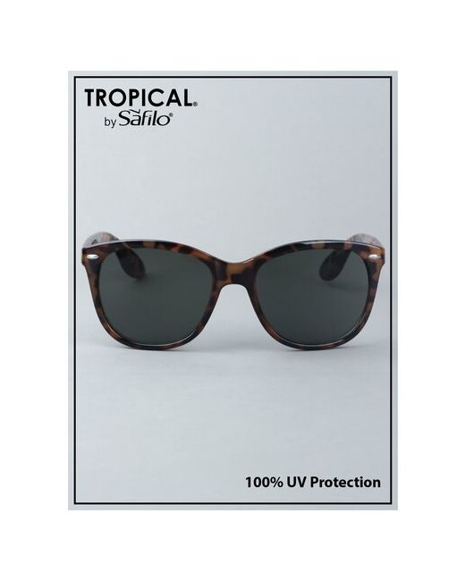 Tropical Солнцезащитные очки квадратные оправа с защитой от УФ для
