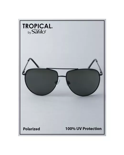 Tropical Солнцезащитные очки авиаторы оправа с защитой от УФ поляризационные для