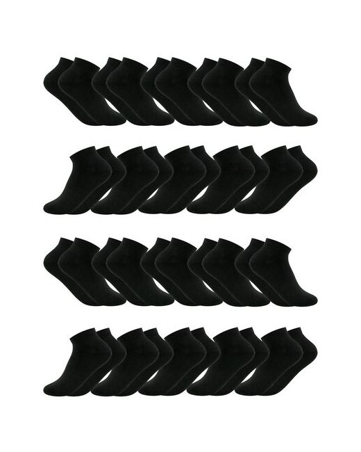 Morrah носки укороченные 20 пар размер 37-41 черный