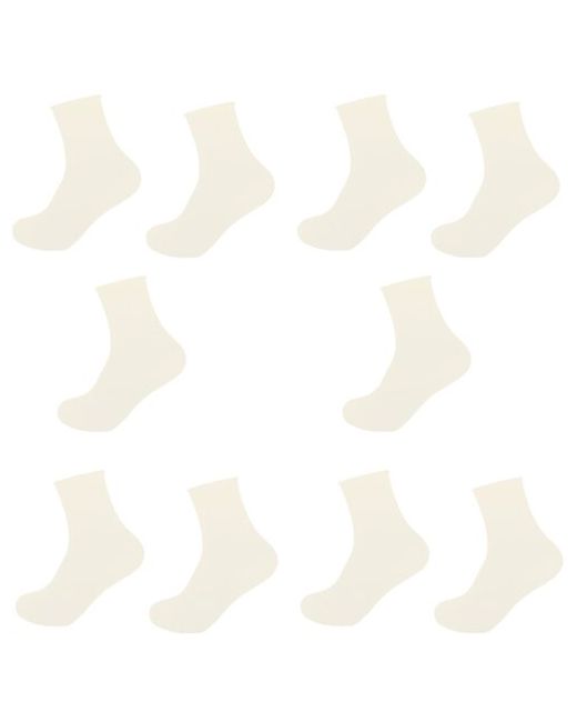 Naitis носки средние ослабленная резинка 10 пар размер 23