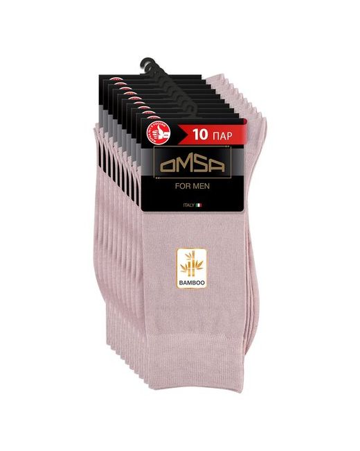 Omsa носки 10 пар классические размер 42-44