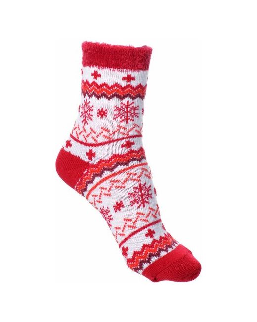 YakTrax носки высокие фантазийные размер 35-41 красный