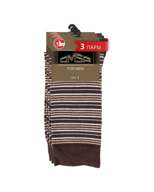 Omsa носки 3 пары высокие размер 42-44