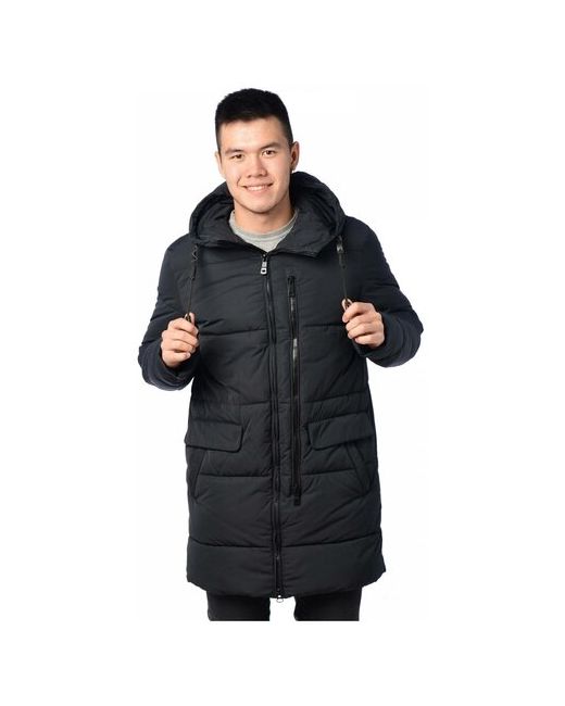 Fanfaroni Куртка зимняя внутренний карман капюшон карманы манжеты размер 52