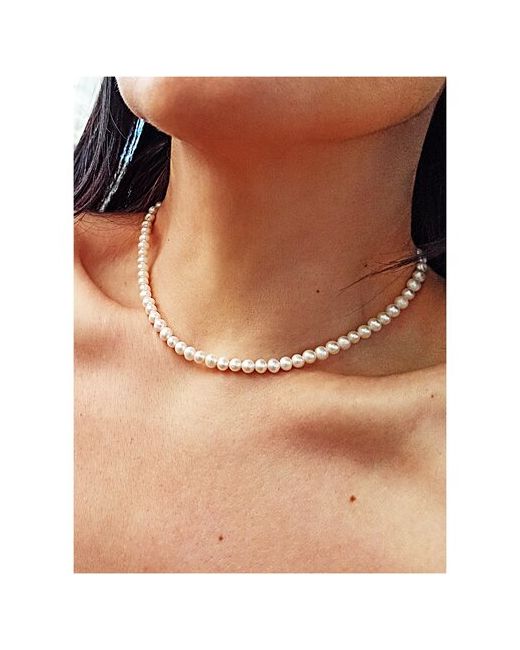 Jewelry a vento Колье из жемчуга натурального Подарок женщине Украшение на шею. Длина 40 см.