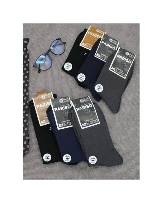 Forsa носки 6 пар классические размер унивральный синий