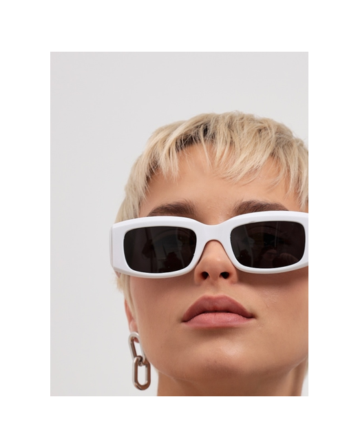 despensa Солнцезащитные очки шестиугольные складные с защитой от УФ для белый