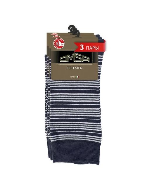 Omsa носки 3 пары высокие размер 39-41