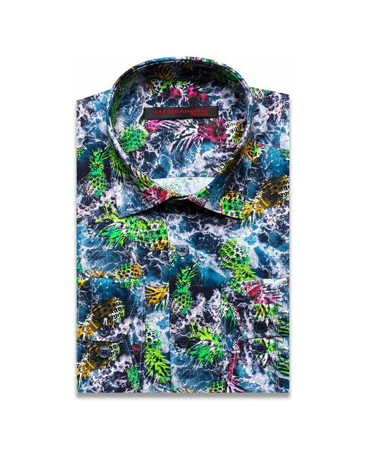 Alessandro Milano Рубашка размер 50L мультиколор