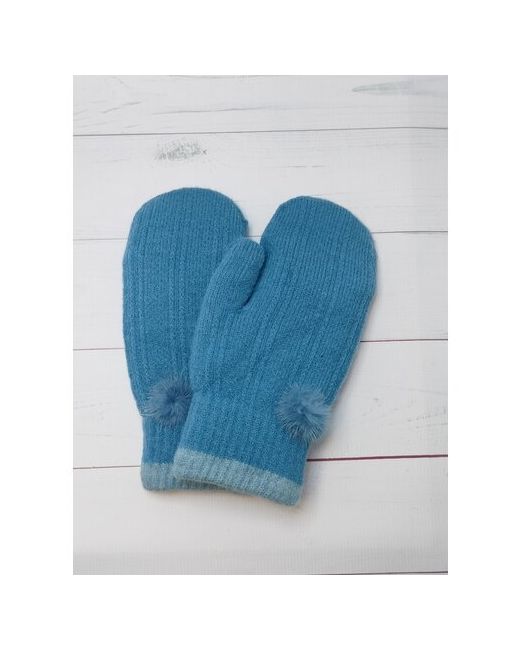 Шапочки-Носочки Варежки демисезон/зима размер OneSize синий