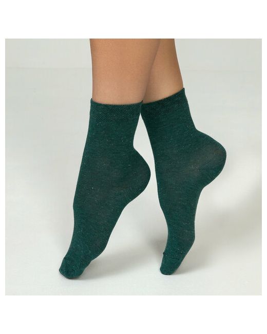 Cozy Home носки средние размер 37-38 зеленый черный
