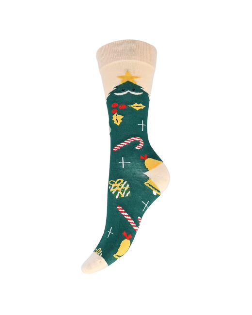 Morrah носки средние на Новый год подарочная упаковка размер 37-41 мультиколор