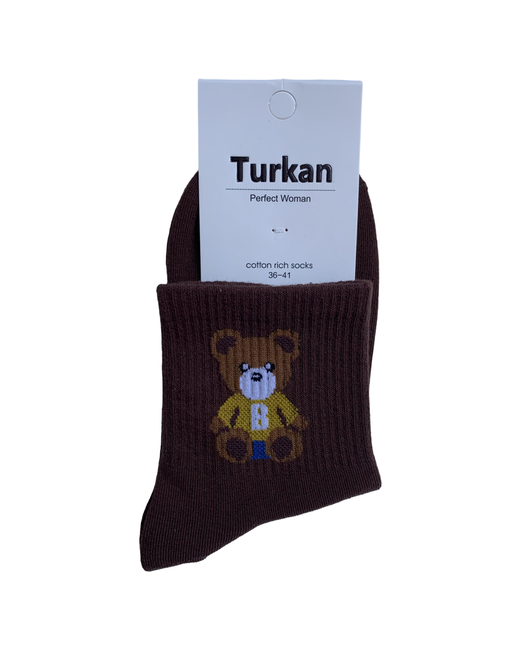 Turkan носки средние быстросохнущие фантазийные на Новый год размер 36-41