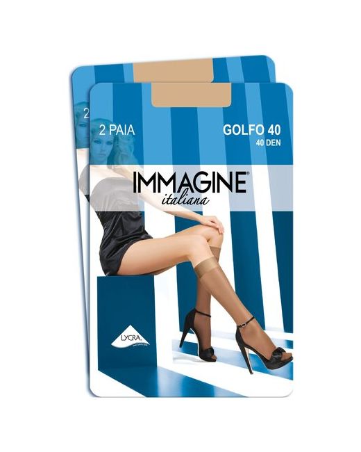 Immagine гольфы высокие капроновые 40 den размер 1-unica