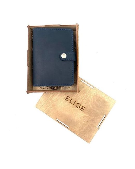 Elige Обложка для паспорта натуральная кожа подарочная упаковка