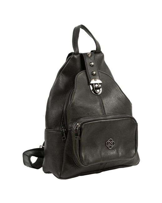 Unvers leather Istanbul Рюкзак вмещает А4 внутренний карман черный