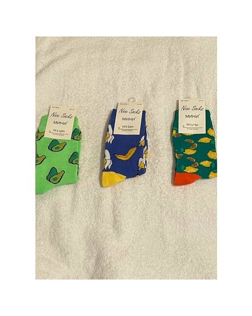 Nice Socks носки размер 37-41 зеленый синий
