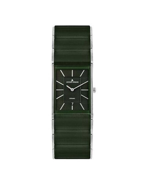 Jacques Lemans Наручные часы High Tech Ceramic 1-1939G зеленый
