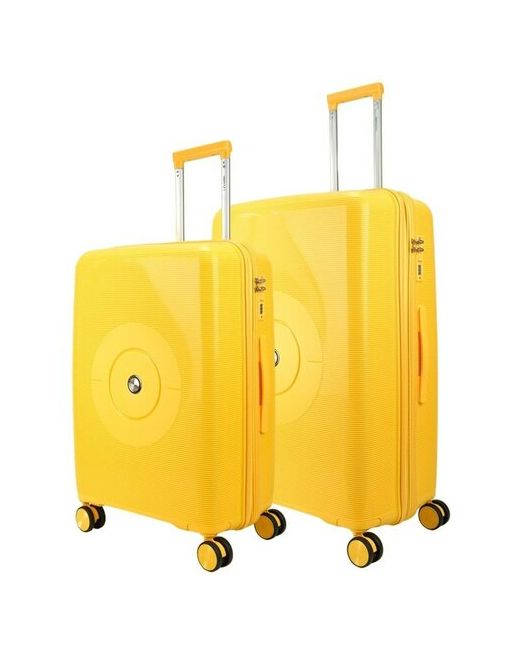 Ambassador Умный чемодан 2 шт. рифленая поверхность износостойкий увеличение объема опорные ножки на боковой стенке 135 л размер L