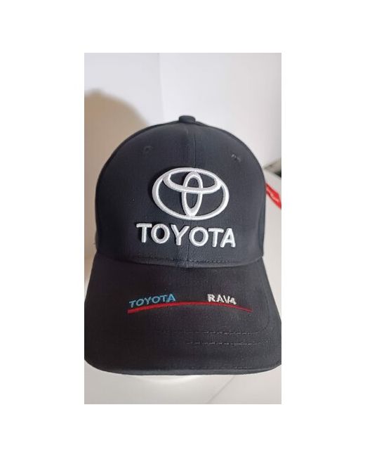 Toyota Бейсболка демисезон/лето размер 55-58 черный красный