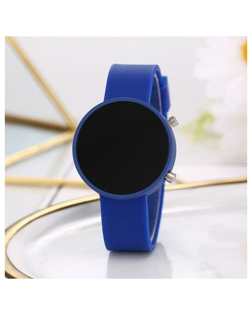 Без бренда Наручные часы Электронные Led Watch синий