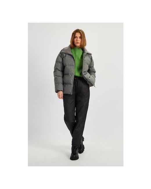 Baon Куртка демисезон/зима средней длины силуэт свободный без капюшона подкладка карманы водонепроницаемая ветрозащитная утепленная размер 52