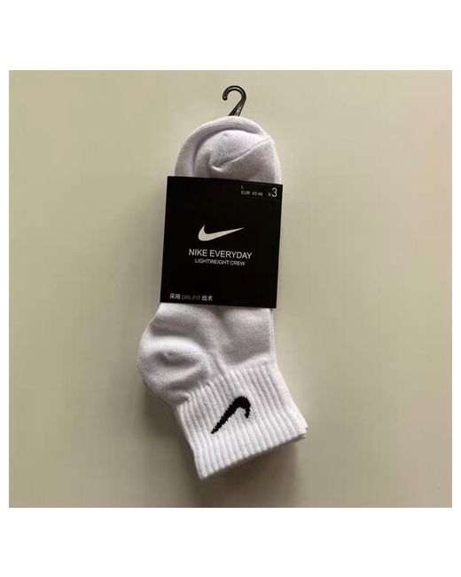Nike Носки унисекс 3 пары размер 38/42 EU