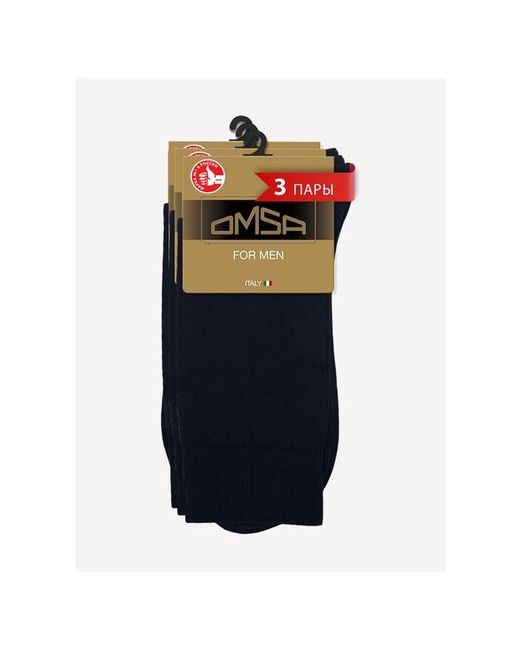 Omsa носки 3 пары классические размер 45-47
