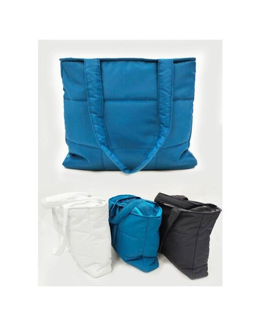 Ulala Сумка шоппер повседневная текстиль полиэстер вмещает А4 внутренний карман зеленый