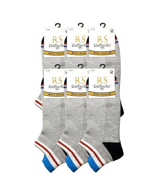 Raffaello Socks носки 6 пар укороченные воздухопроницаемые размер 41-44