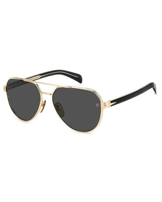David Beckham Eyewear Солнцезащитные очки прямоугольные оправа для
