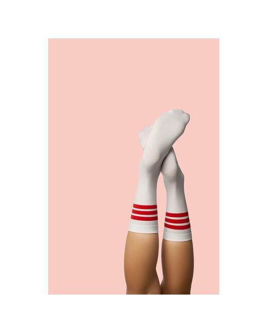 Красная Жара носки высокие размер 35/41 красный