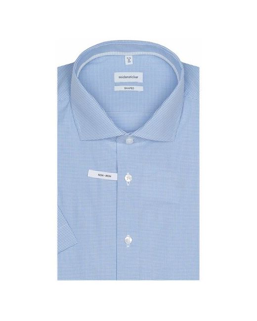 Seidensticker Рубашка размер 44 голубой