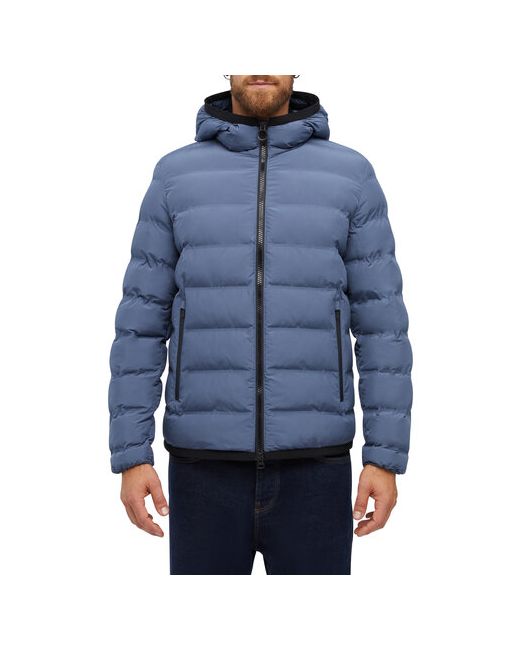Geox Куртка демисезон/зима силуэт прямой ветрозащитная водонепроницаемая капюшон стеганая карманы размер 60