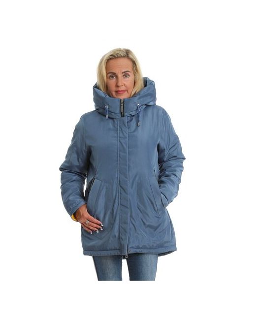 Modtex Куртка демисезон/зима средней длины силуэт свободный ветрозащитная размер 50