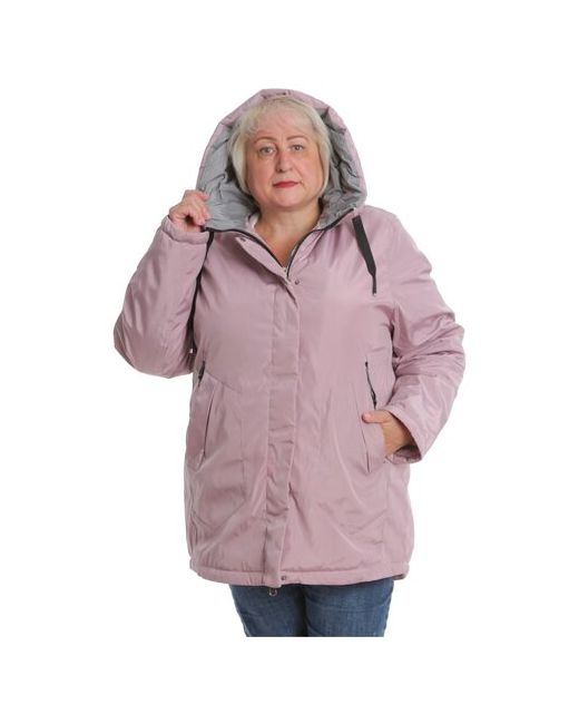 Modtex Куртка демисезон/зима средней длины силуэт свободный ветрозащитная размер