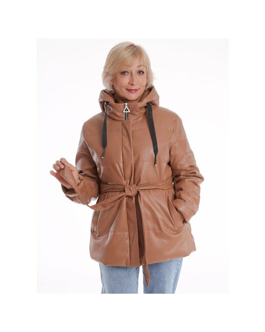 Modtex Куртка демисезон/зима средней длины силуэт свободный карманы размер 58