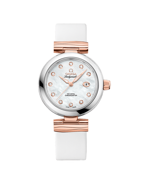 Omega Наручные часы De Ville LadyMatic 42522342055004 белый серебряный
